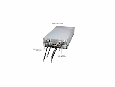 Supermicro GPU A+ Server AS -4126GS-NBR-LCC DP AMD 4U Liquid-Cooled System with NVIDIA HGX B200 8-GPU