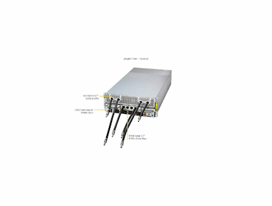 Supermicro GPU SuperServer SYS-421GE-NBRT-LCC with DP Intel 4U Liquid-Cooled System with NVIDIA HGX B200 8-GPU